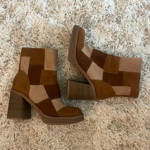 Patchwork Chunky Booties